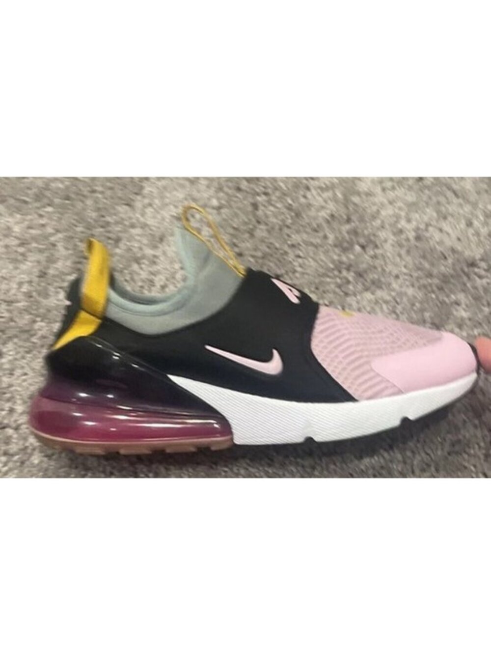 Nike Air Max 270 Extreme GS Light Arctic Pink CI1108-001 Size 4Y